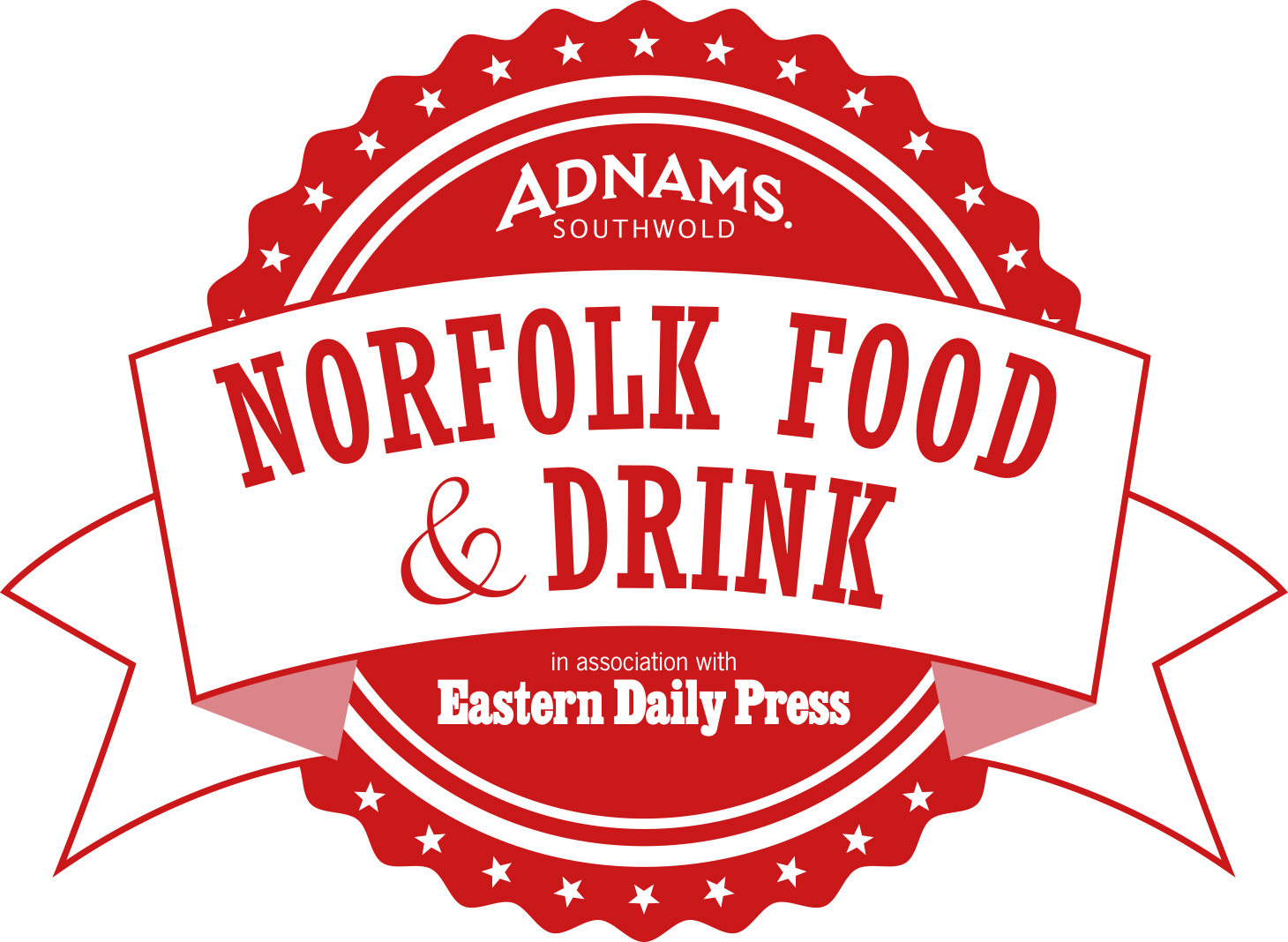Norfolk Food &amp; Drink Logo (red)