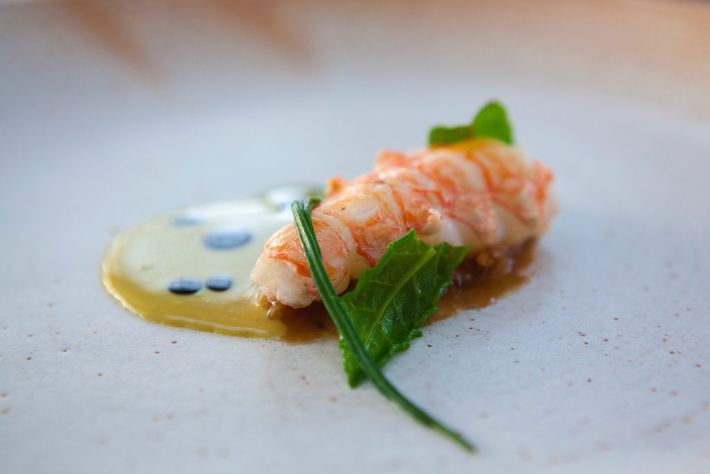 Galton Blackiston's langoustine