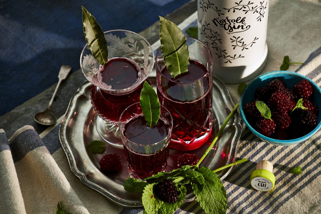 small Bramble cocktail