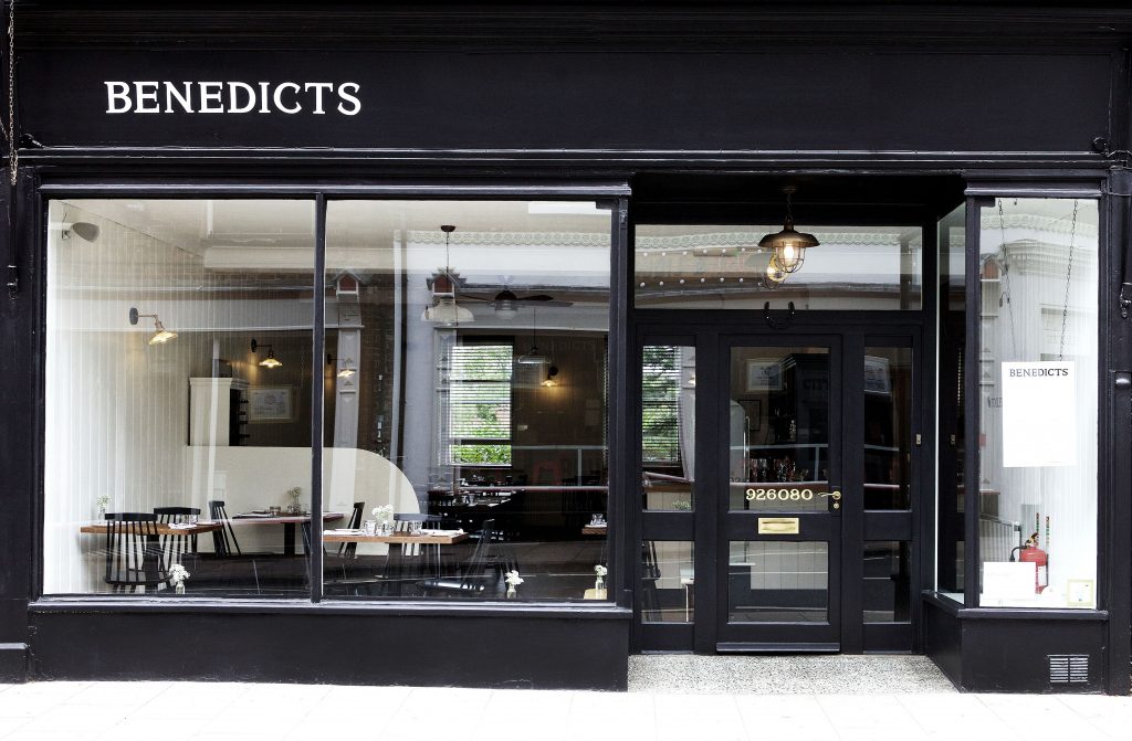 Benedicts restaurant in Norwich