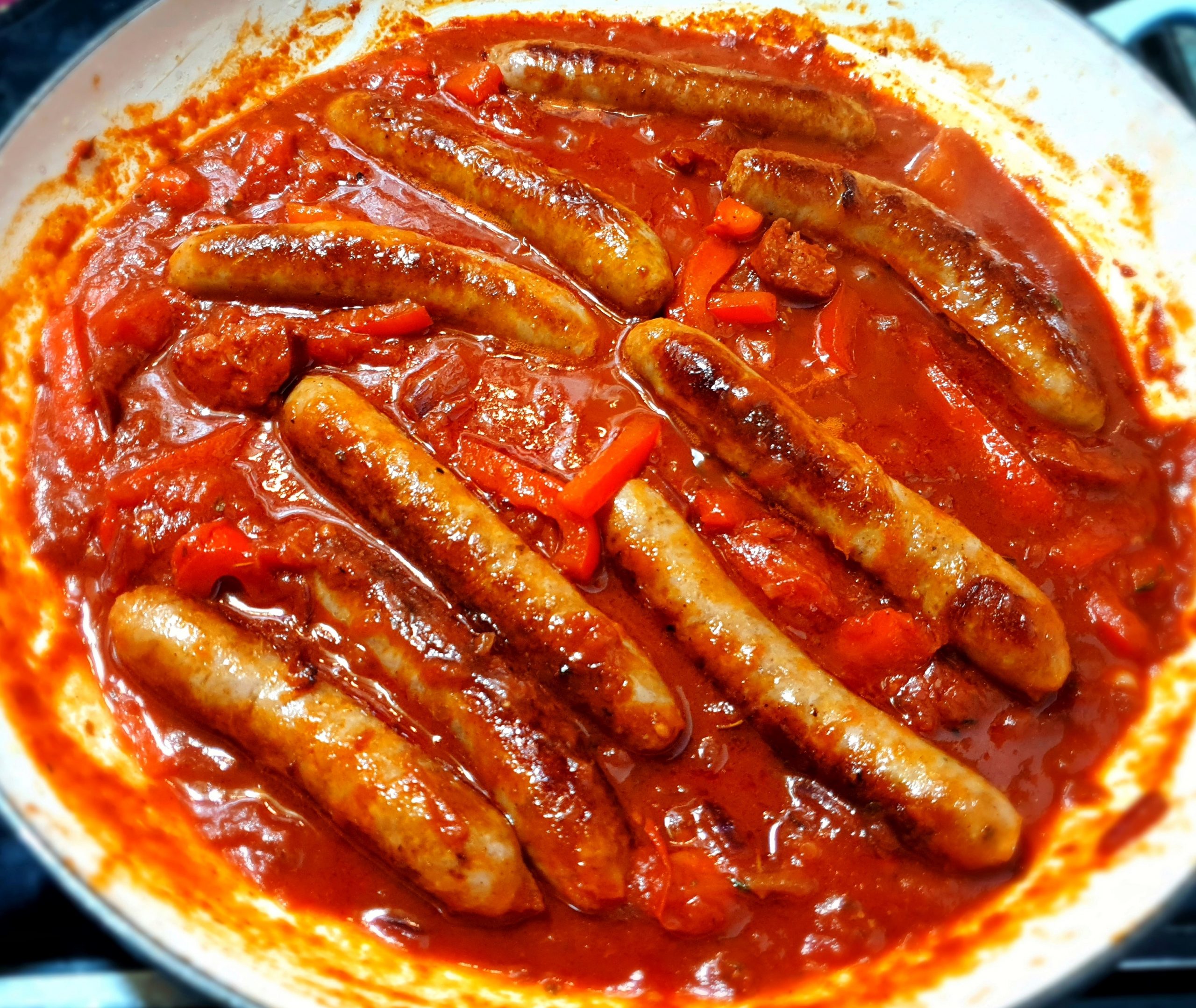 sausage and chorizo stew