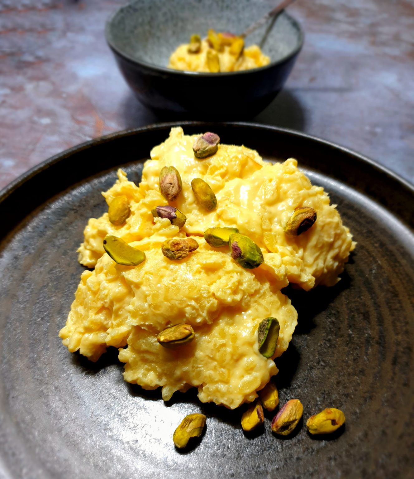 Norfolk Saffron creamy rice pudding The Delicate Diner